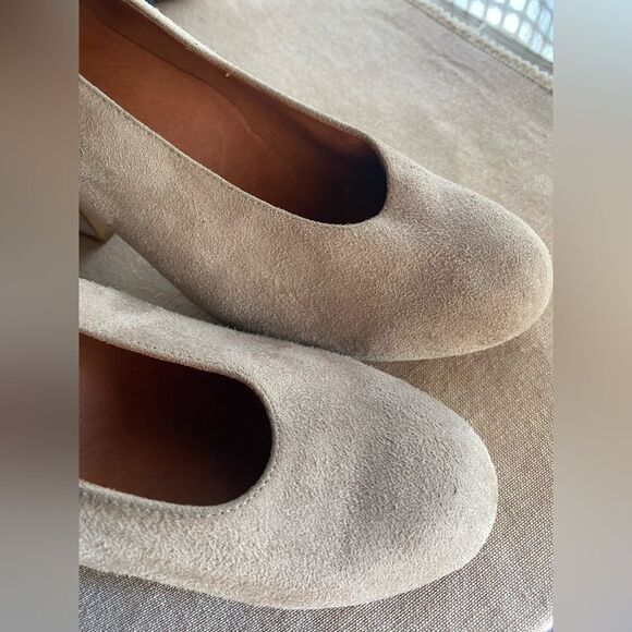 Jeffrey Campbell chunky heel suede shoes size 8 - Picture 11 of 15